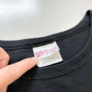 00's Hanes "Spare an animal" グラフィック プリント Tシャツ