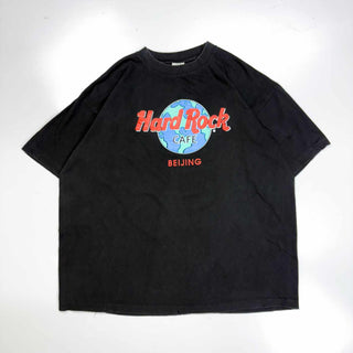 90's～ Hard Rock Cafe "BEIJING" プリント Tシャツ