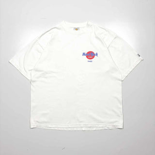 00's Hard Rock "ROCK DE TRIOMPHE" バックプリント プリントTシャツ