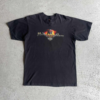 00's Harley-Davidson "Made in USA" 両面 プリント Tシャツ