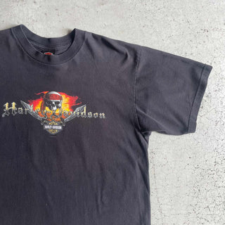 00's Harley-Davidson "Made in USA" 両面 プリント Tシャツ