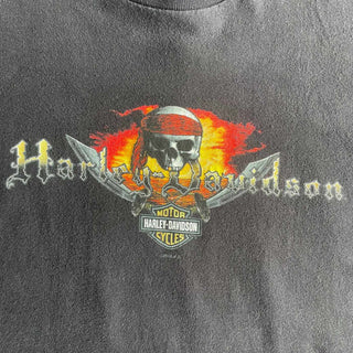 00's Harley-Davidson "Made in USA" 両面 プリント Tシャツ