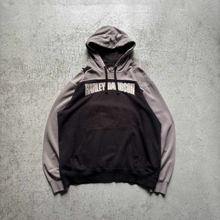 00's Harley-Davidson 刺繍 スウェット パーカ