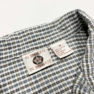 00's IN PRIVATE オープンカラー シアサッカー S/S シャツ