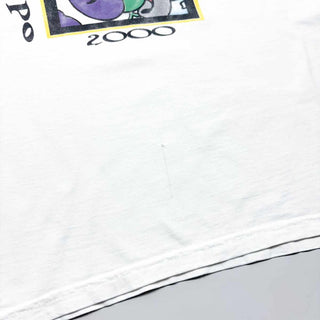 00's Indiana Black Exp 2000 アート プリントTシャツ