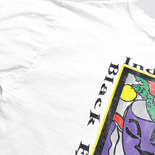 00's Indiana Black Exp 2000 アート プリントTシャツ