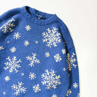 ～00's J.CREW スノウパターン ウール ニット セーター