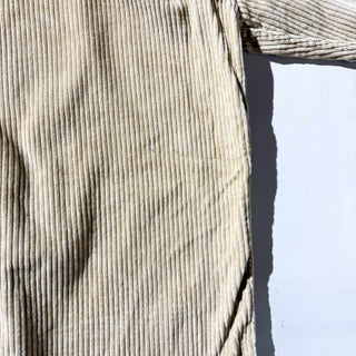 ～00's J.CREW コットン 太畝 コーデュロイ L/Sシャツ(ベージュ)