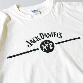 00's "JACK DANIELS" 企業プリント Tシャツ