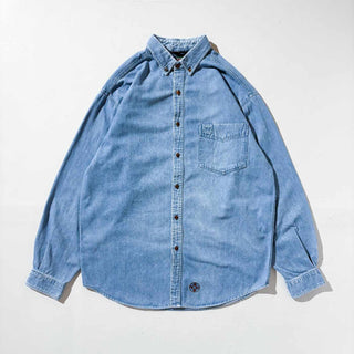 00's JANSPORTS デニム L/S シャツ
