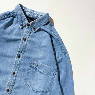 00's JANSPORTS デニム L/S シャツ