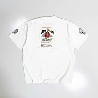 00's "JIM BEAM" 両面プリント Tシャツ