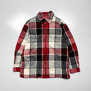 00's JONES NEW YORK フルジップ フランネル シャツ ジャケット