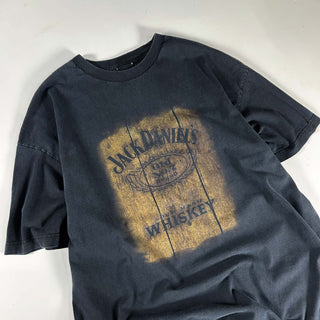 00's Jack Daniel's 企業 プリント Tシャツ