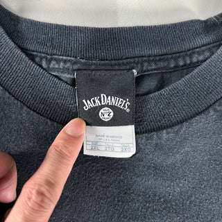 00's Jack Daniel's 企業 プリント Tシャツ