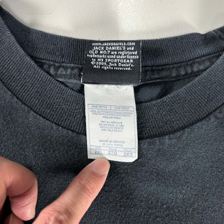 00's Jack Daniel's 企業 プリント Tシャツ