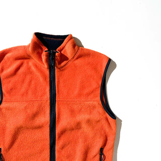 00's K.A.D オレンジ フリース ベスト