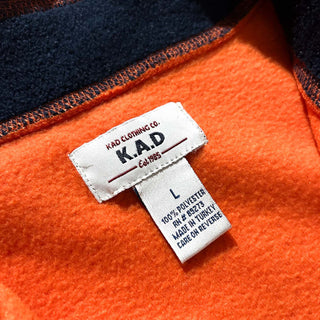 00's K.A.D オレンジ フリース ベスト