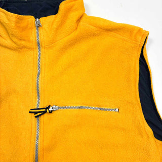 00's K.A.D ナイロン×フリース リバーシブル ベスト