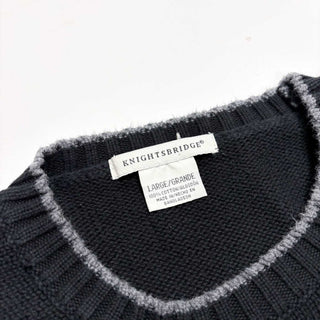 00's KNIGHTSBRIDGE ドリフタータイプ コットン ニット セーター