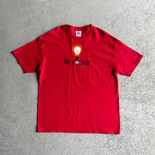 00's  Kerusso "Walk in the Light" ジーザス プリント Tシャツ