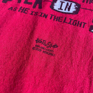 00's  Kerusso "Walk in the Light" ジーザス プリント Tシャツ