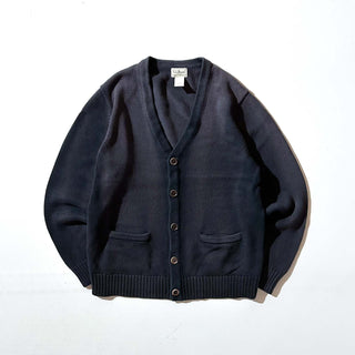 00's L.L.Bean フェード コットン ニット カーディガン