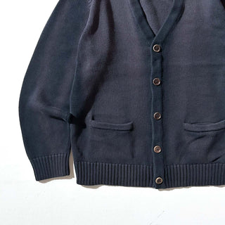00's L.L.Bean フェード コットン ニット カーディガン