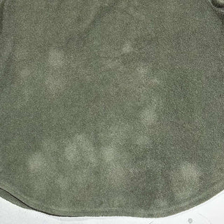 90's〜00's L.L.Bean オリーブ パイル ハーフジップ L/Sシャツ