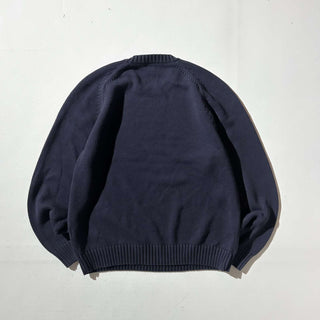 00's Lands' end ドリフターニット セーター (ネイビー)