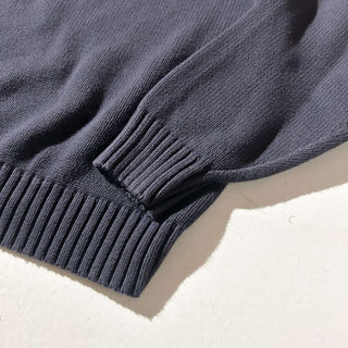 00's Lands' end ドリフターニット セーター (ネイビー)