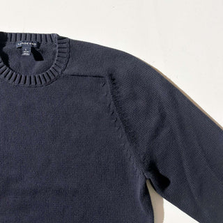 00's Lands' end ドリフターニット セーター (ネイビー)
