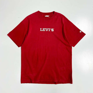 00's Levi's フェード センターロゴ Tシャツ