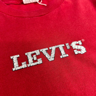 00's Levi's フェード センターロゴ Tシャツ