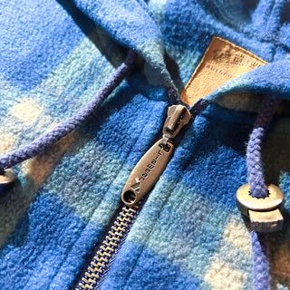 00's Liz claiborne チェック柄 フリース ベスト