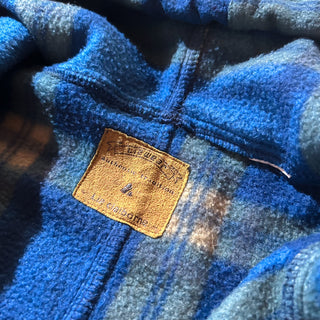 00's Liz claiborne チェック柄 フリース ベスト