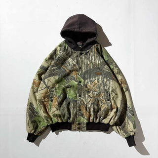 ～00's "MADE IN CANADA" Cabelas リアルツリーカモ フェイクレイヤード ブルゾン