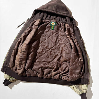 ～00's "MADE IN CANADA" Cabelas リアルツリーカモ フェイクレイヤード ブルゾン