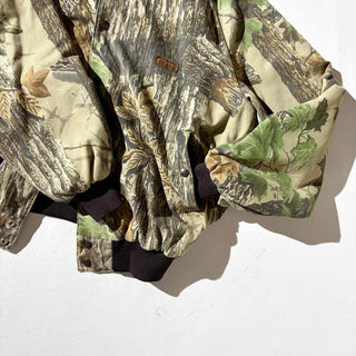 ～00's "MADE IN CANADA" Cabelas リアルツリーカモ フェイクレイヤード ブルゾン
