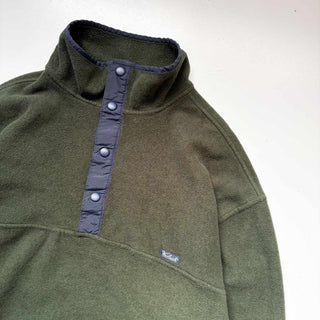 ～00's "MADE IN MEXICO" Woolrich スナップT タイプ フリース プルオーバー (グリーン)