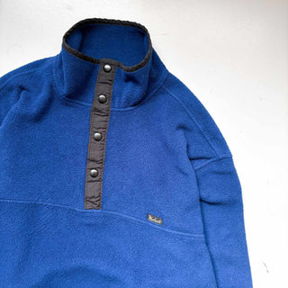 ～00's "MADE IN MEXICO" Woolrich スナップT タイプ フリース プルオーバー (ブルー)