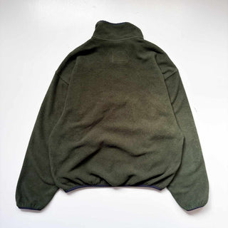 ～00's "MADE IN MEXICO" Woolrich スナップT タイプ フリース プルオーバー (グリーン)
