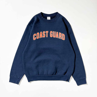 00's "MADE IN USA" COAST GUARD プリント スウェット