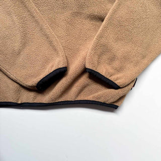 ～00's "MADE IN USA" Woolrich スナップT タイプ フリース プルオーバー (ブラウン)