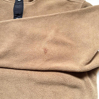 ～00's "MADE IN USA" Woolrich スナップT タイプ フリース プルオーバー (ブラウン)