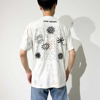00's "MADE in USA" EXTRA VITA-MINS 両面プリント タイダイTシャツ