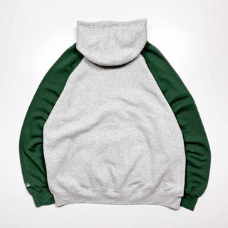 00's MAJESTIC "MINNESOTA WILD" ラグラン フルジップ スウェット パーカ