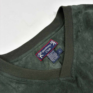 00's MONTEREY CLUB ワンポイント刺繍 ピーチスキン ウィンドウシャツ