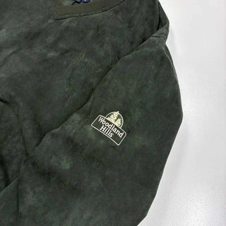 00's MONTEREY CLUB ワンポイント刺繍 ピーチスキン ウィンドウシャツ