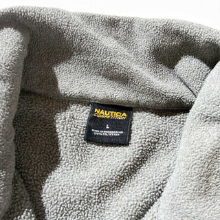 ～00's NAUTICA COMPETITION ハーフジップ フリース プルオーバー(グレー)